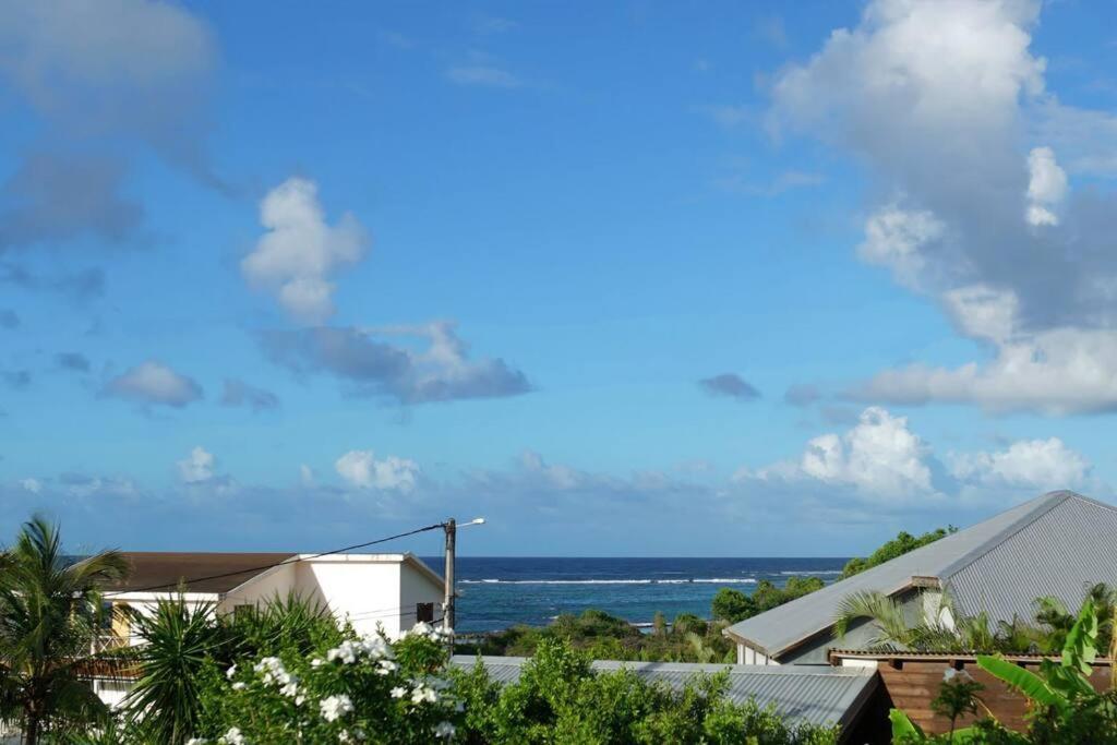 Villa Bord De Mer Au Moule Le Moule Exterior foto